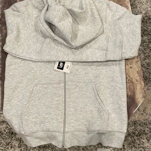 AM gray hoodie